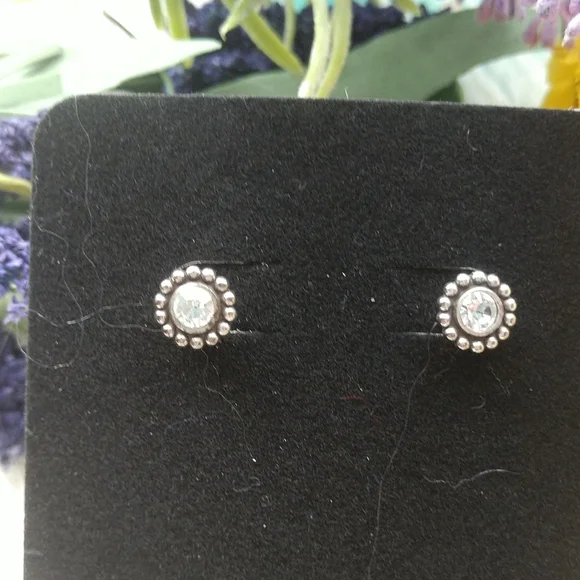 NEW Brighton Vintage Crystal Earrings - Picture 4 of 5